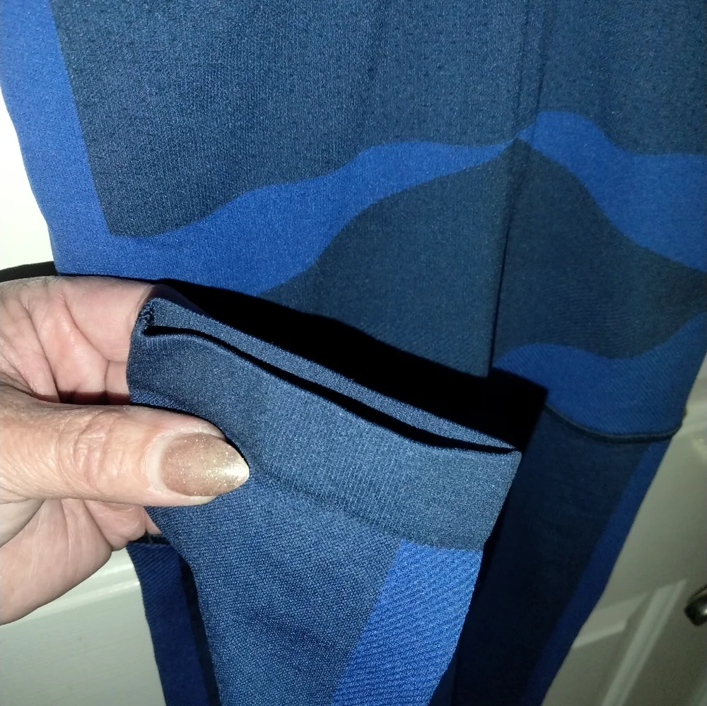 Tory Burch Sport Blue Seamless Unitard Jumpsuit XS - Picture 10 of 10